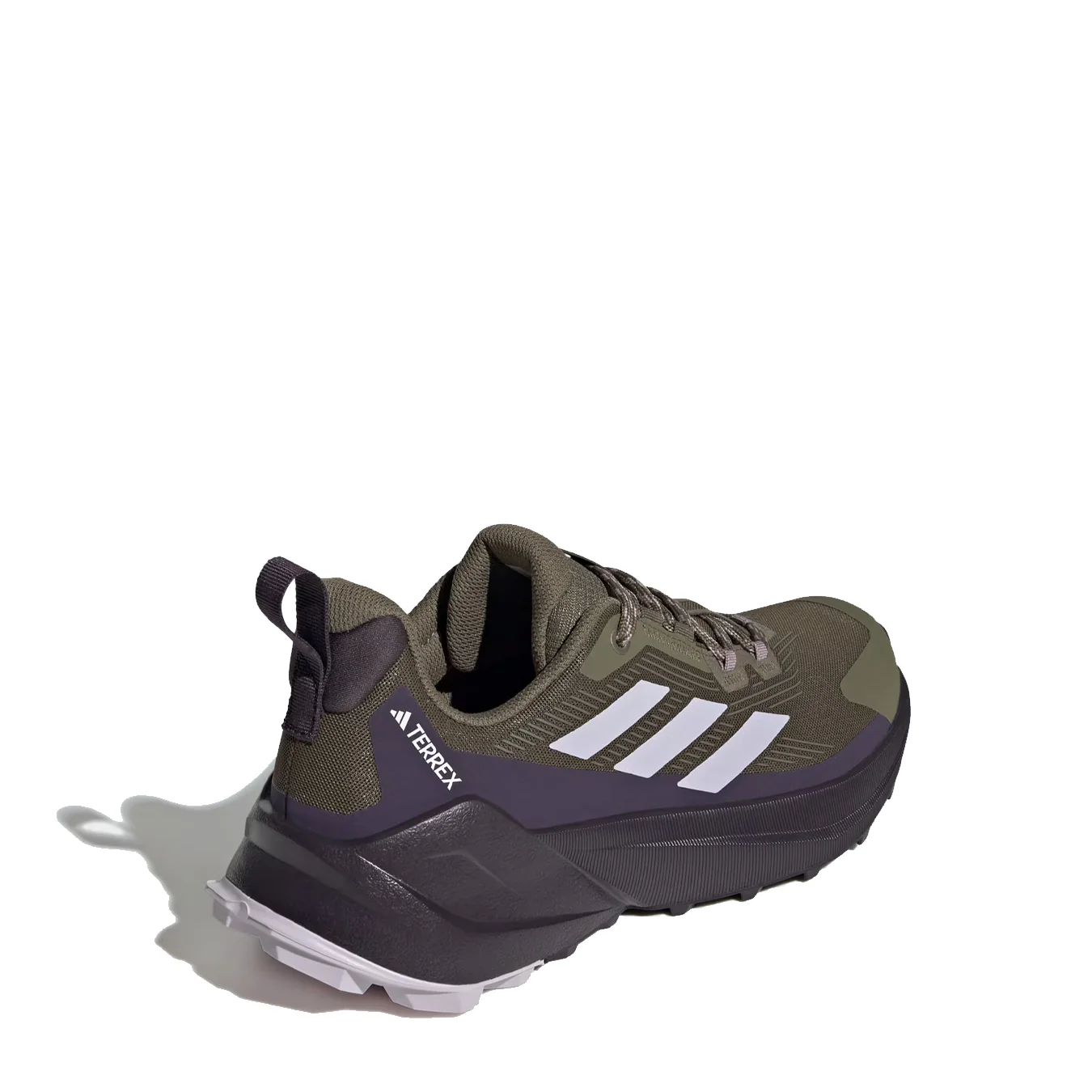 Adidas Terrex Womens Trailmaker 2.0 Hiking Shoes Olive Strata / Silver Dawn / Preloved Fig - Image 3