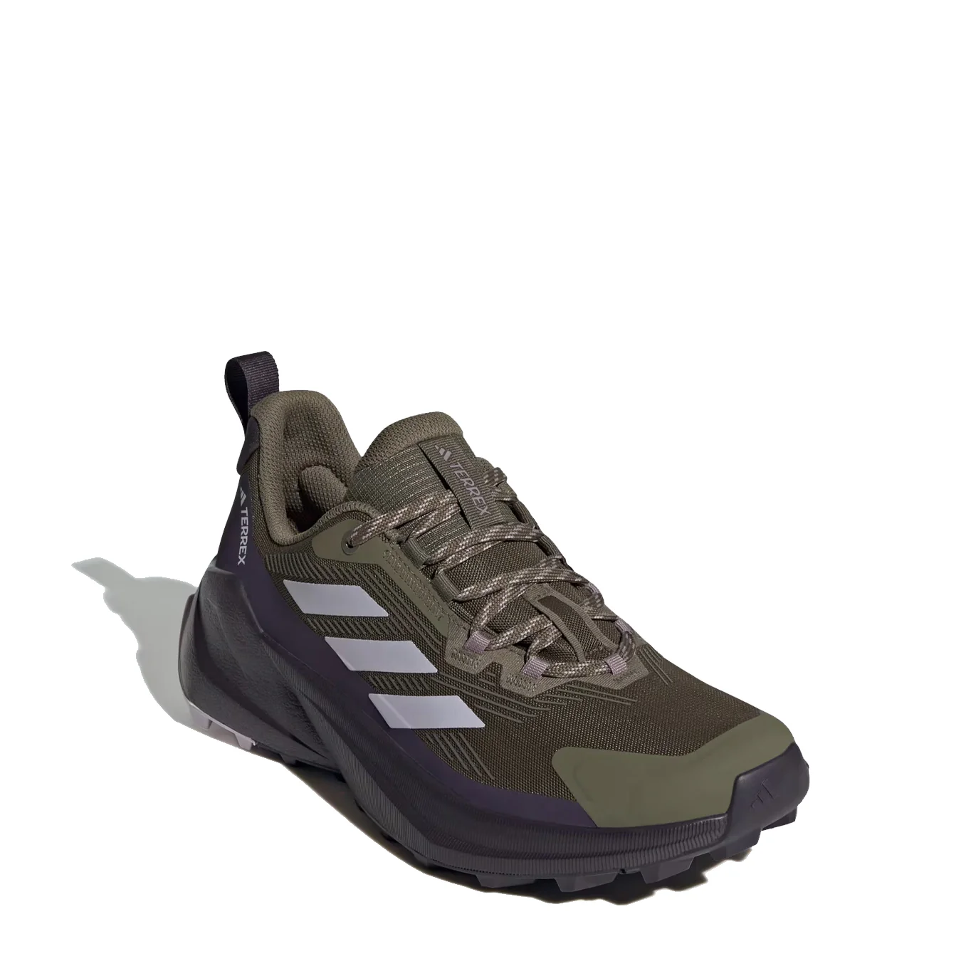 Adidas Terrex Womens Trailmaker 2.0 Hiking Shoes Olive Strata / Silver Dawn / Preloved Fig - Image 4
