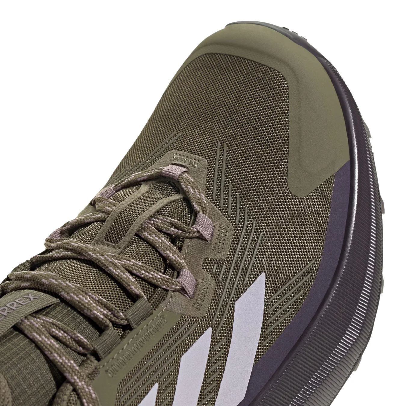 Adidas Terrex Womens Trailmaker 2.0 Hiking Shoes Olive Strata / Silver Dawn / Preloved Fig - Image 8