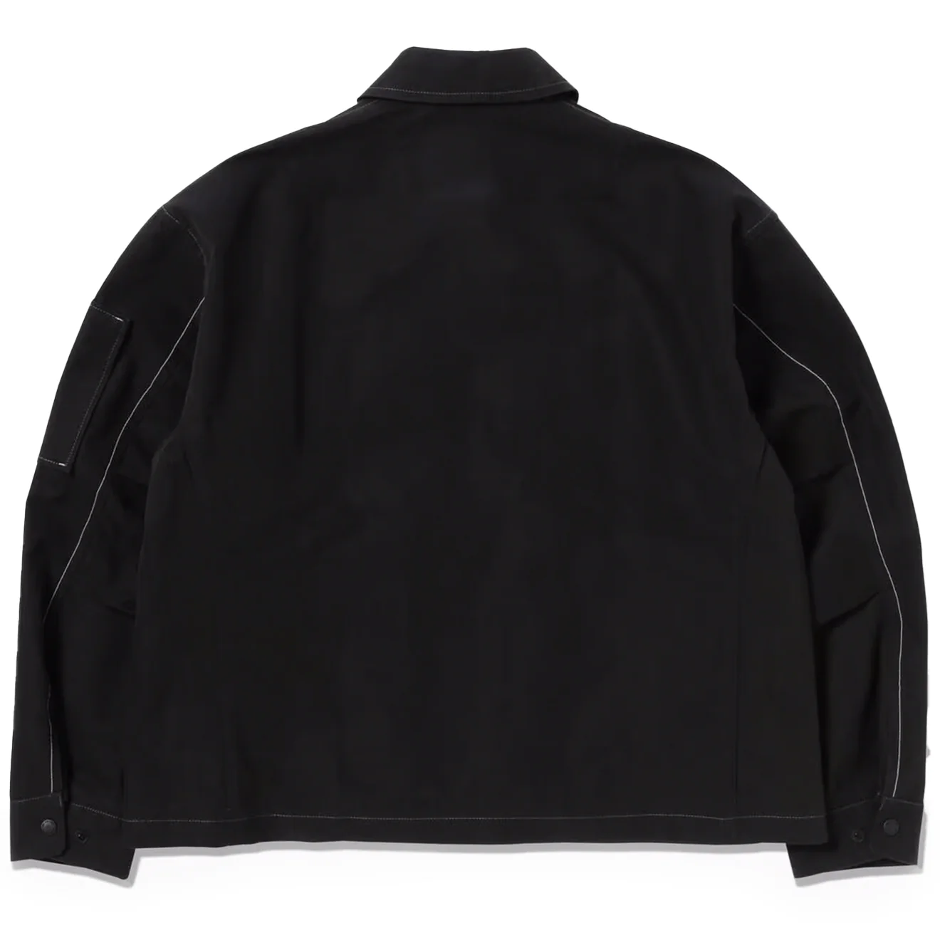 And Wander C/PE Twill Field Jacket Black - Image 2