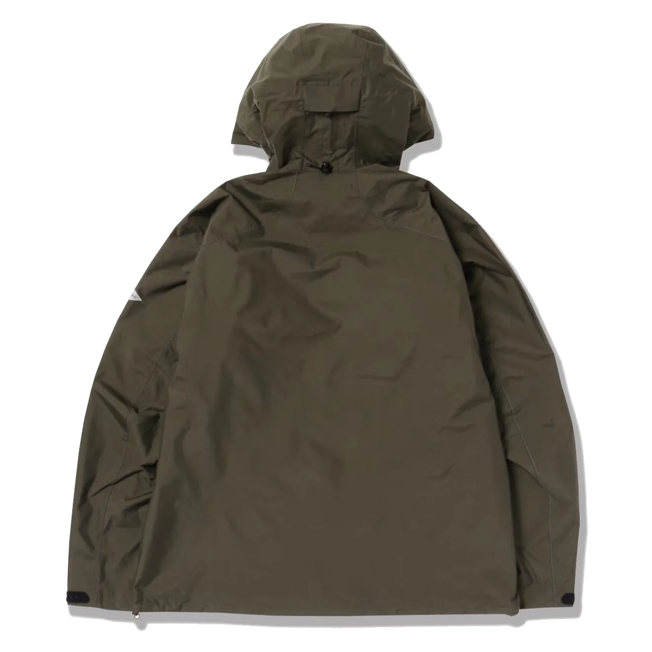 And Wander Womens 2.5L Hiker Rain Jacket Dark Khaki - Image 2