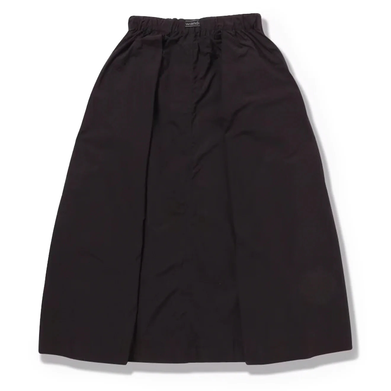 And Wander Womens Oversized Cargo Skirt Black - Image 2