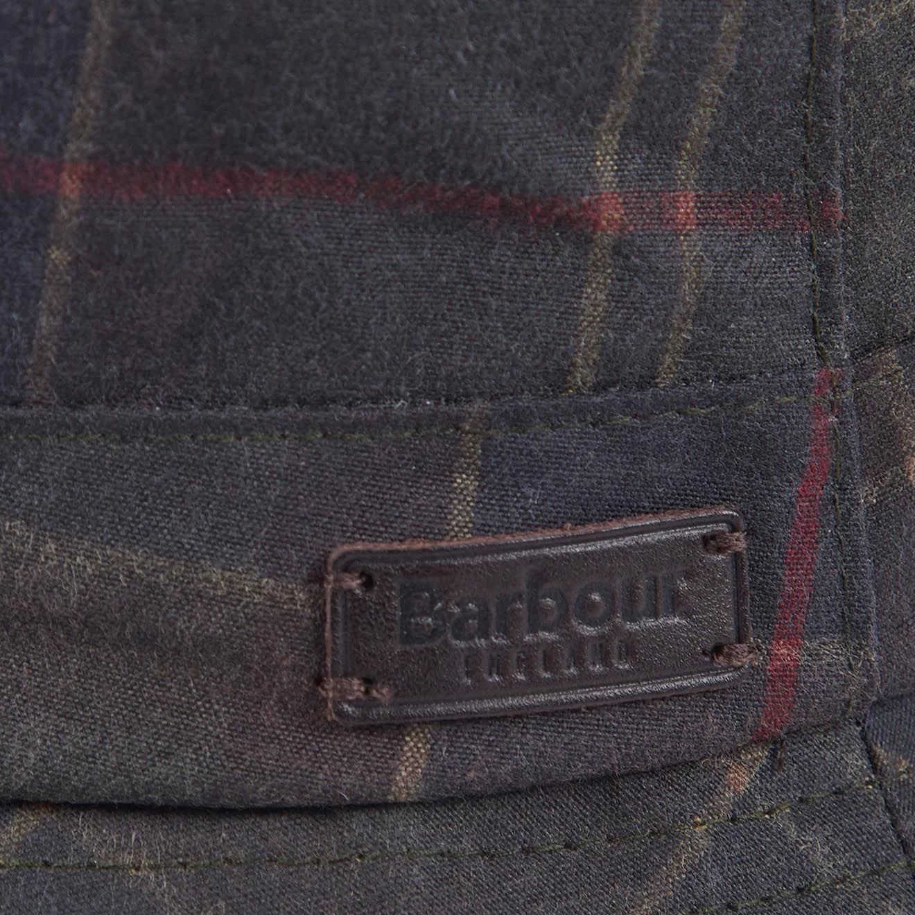 Barbour Darwen Wax Bucket Hat Classic - Image 2