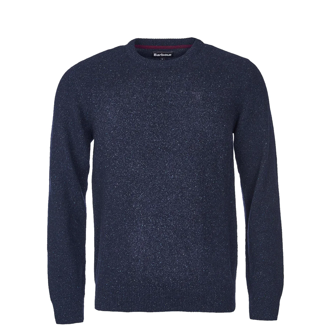 Barbour Essential Tisbury Crew Neck Sweater Navy