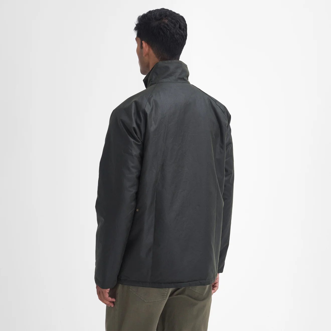Barbour Hornsea Wax Jacket Fern - Image 3