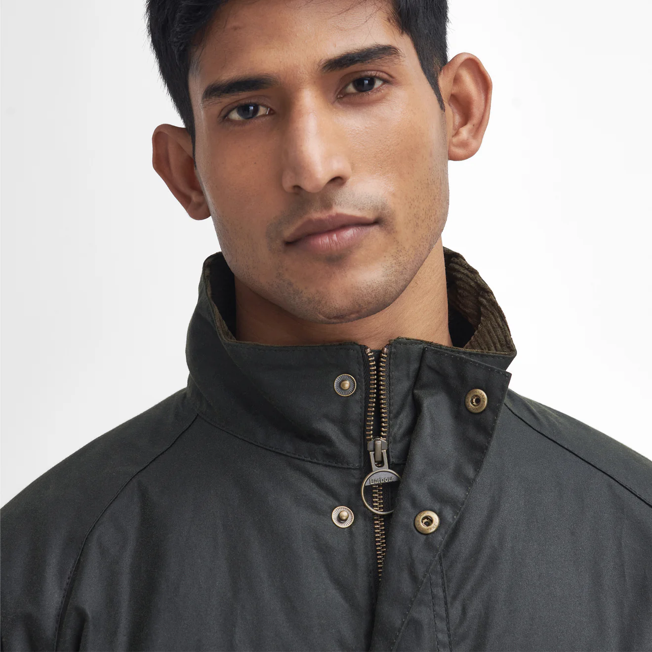 Barbour Hornsea Wax Jacket Fern - Image 5