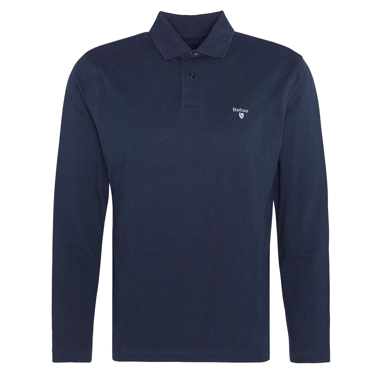 Barbour Original Sports Tailored L/S Polo Shirt Navy