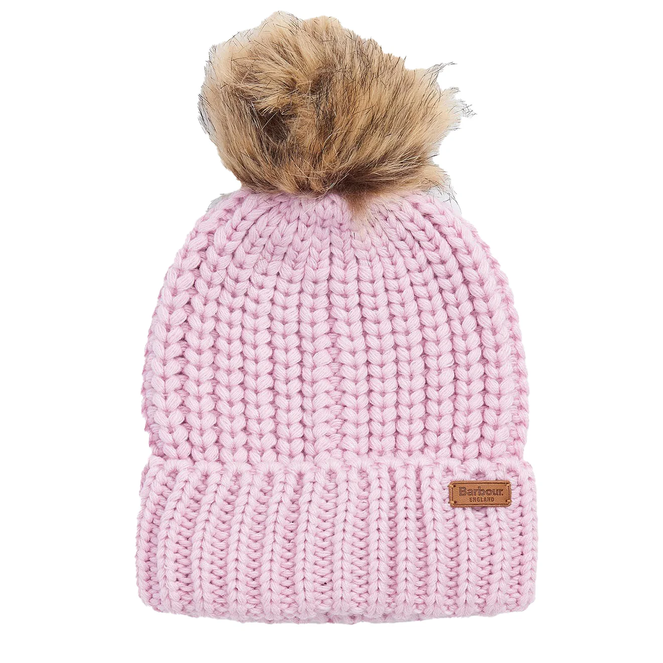 Barbour Saltburn Beanie Hat Lavender Haze