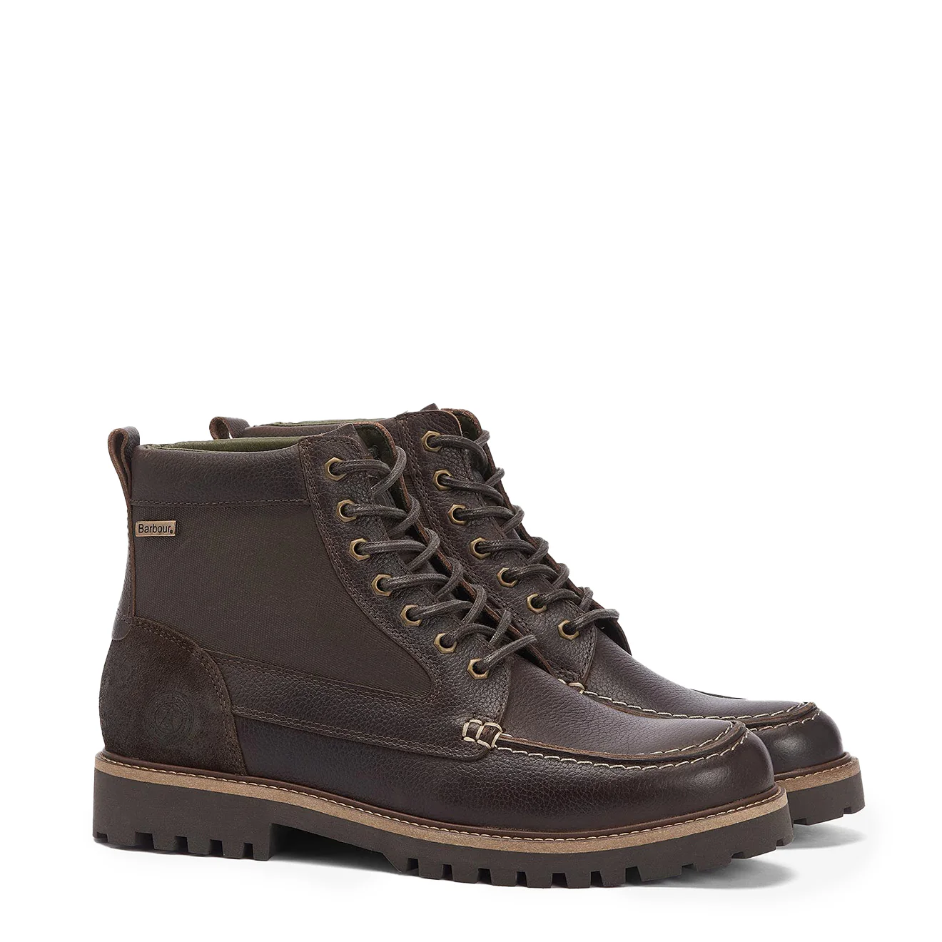 Barbour Sheene Moc Toe Boot Brown - Image 2