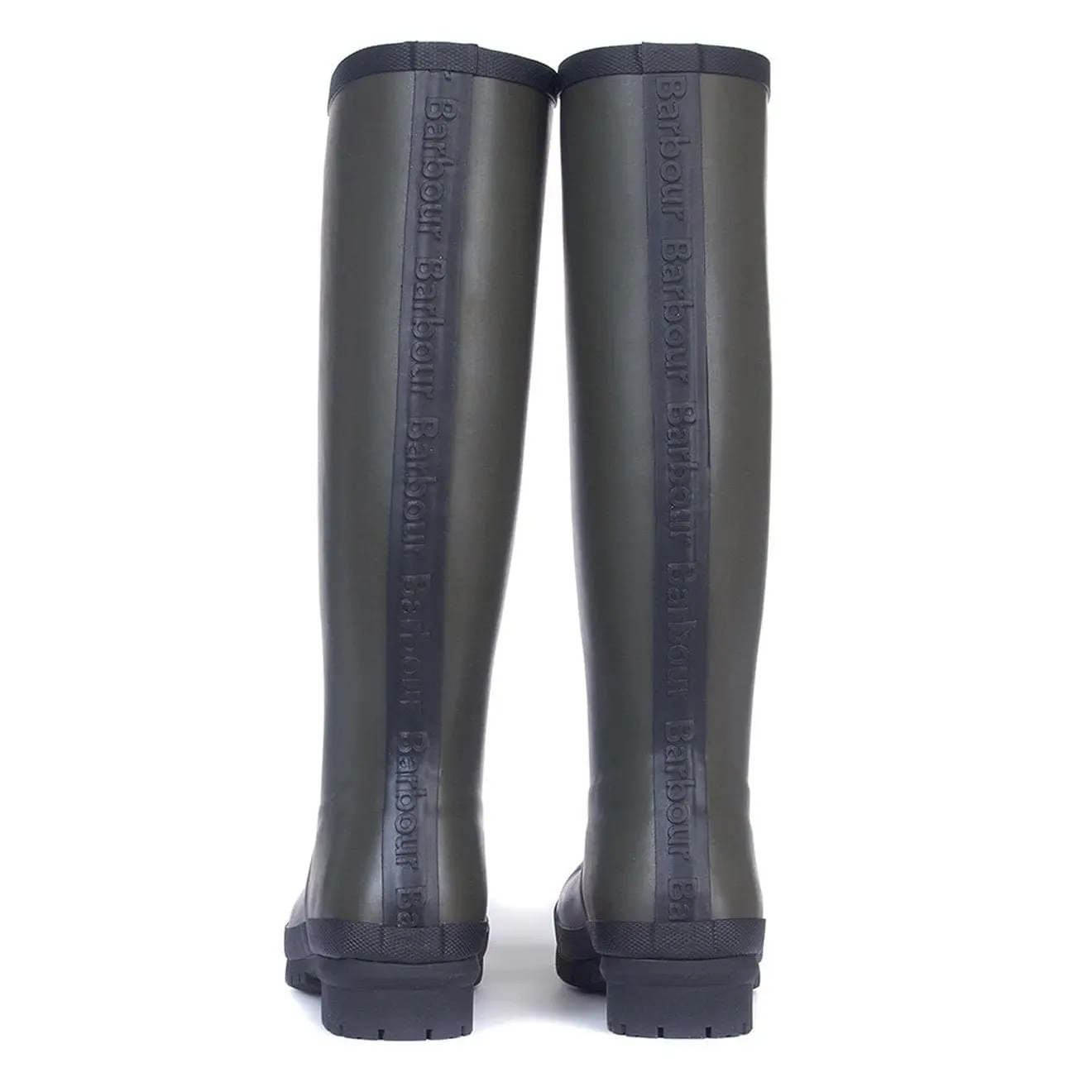 Barbour Womens Abbey Wellington Olive - Image 4