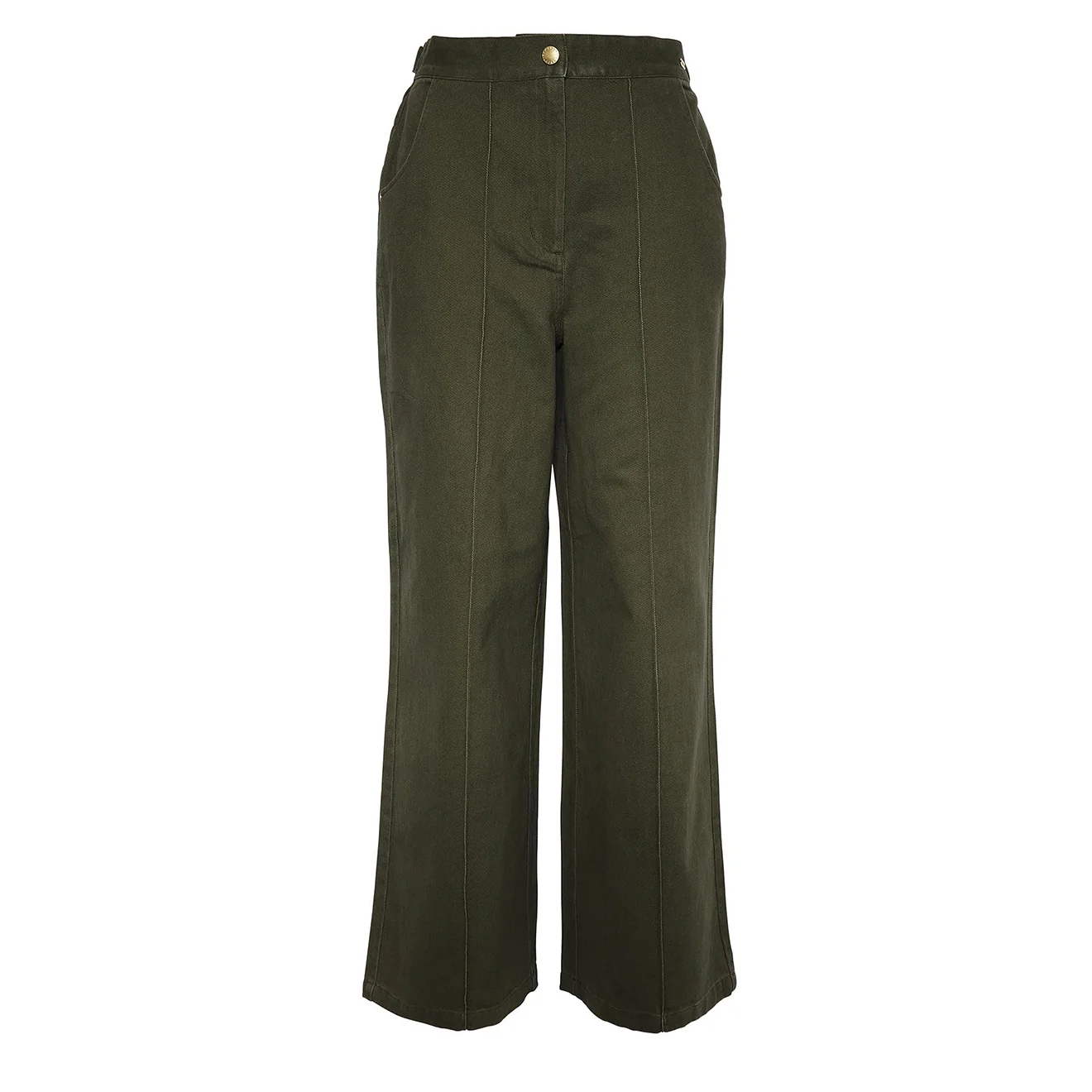 Barbour Womens Allerston Trousers Olive