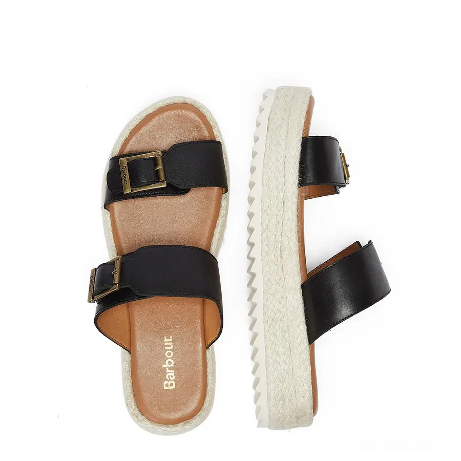 Barbour Womens Amelda Sandal Black - Image 4