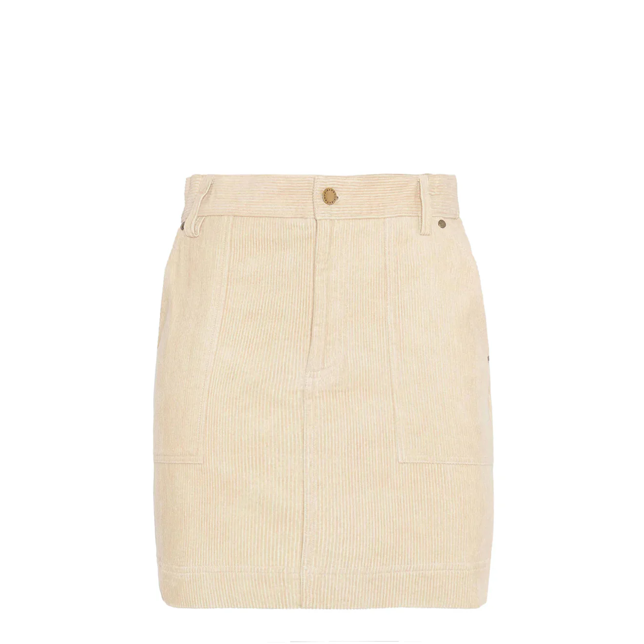 Barbour Womens Anya Mini Skirt White Pepper