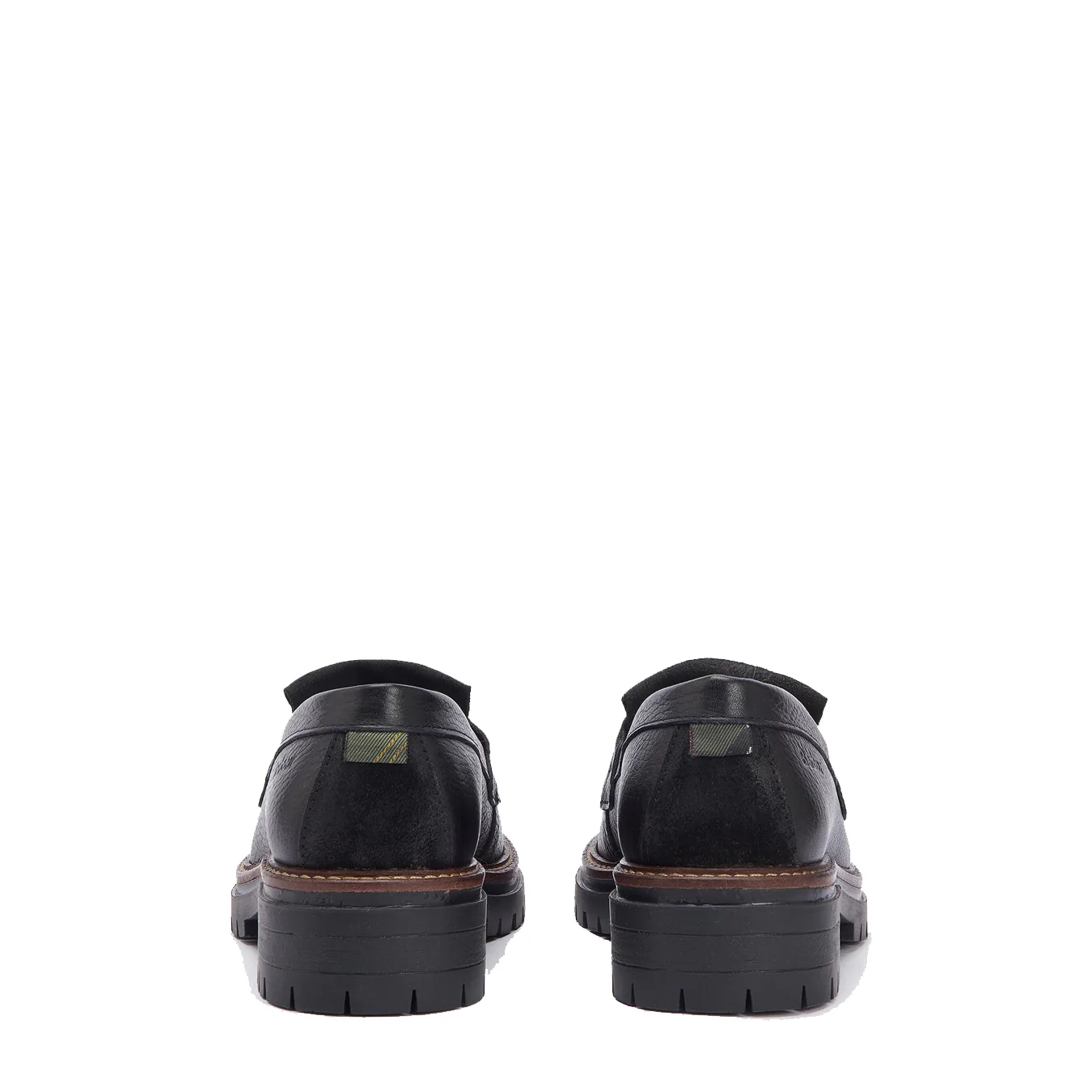Barbour Womens Dolores Tassel Trim Loafer Black - Image 4