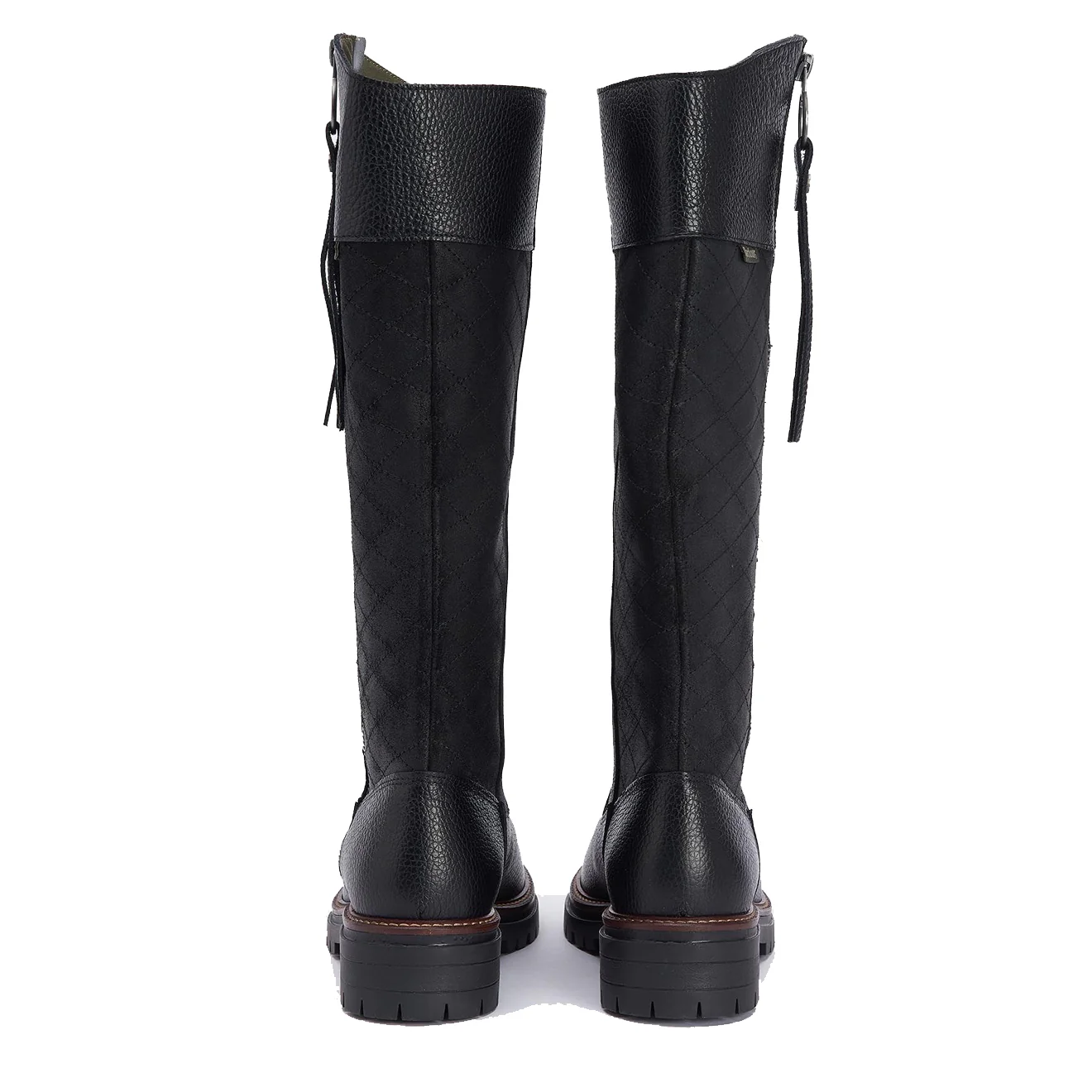 Barbour Womens Ingrid Tall Boot Black - Image 3