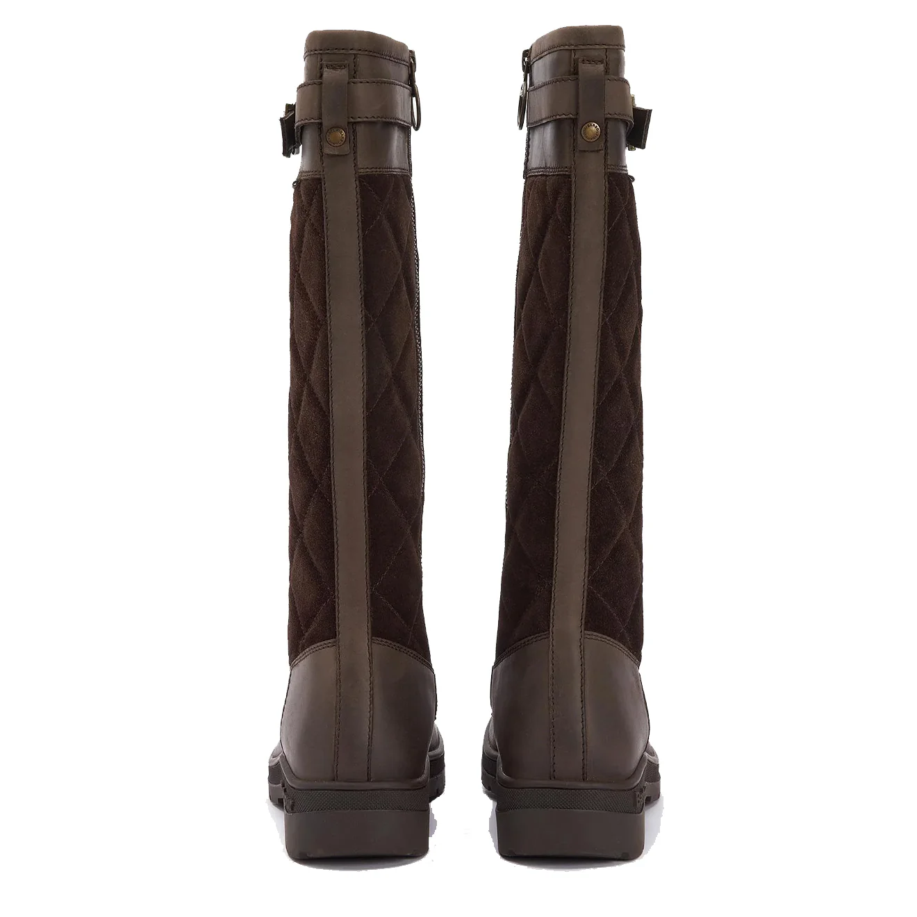 Barbour Womens Oak Tall Boot Brown - Image 3
