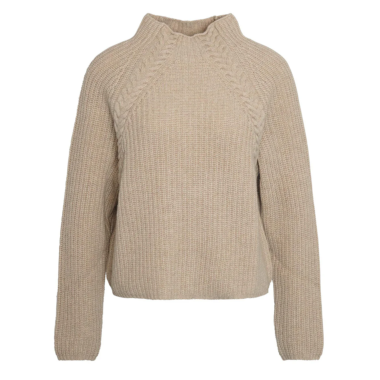 Barbour Womens Rhonda Knitted Jumper Honey