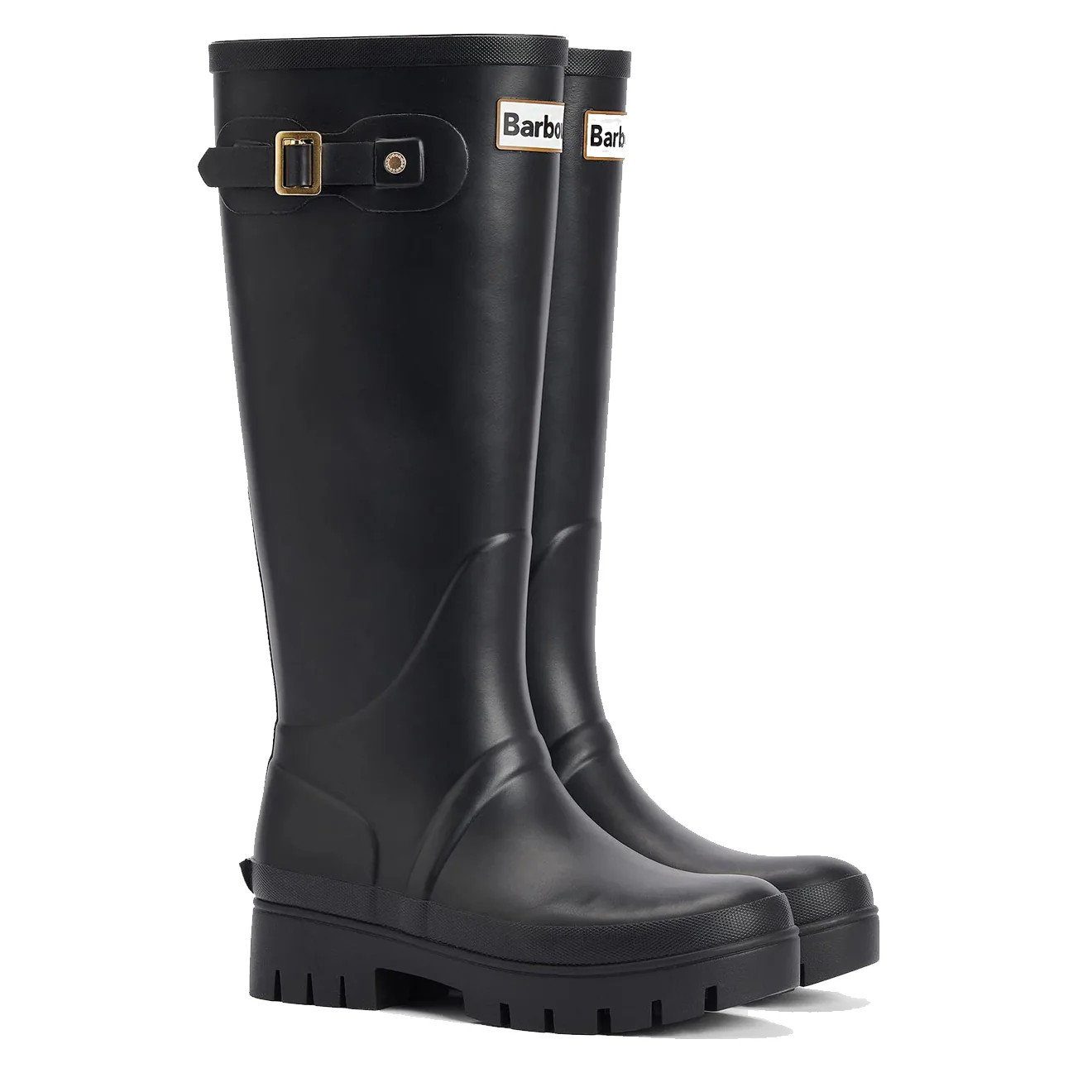 Barbour Womens Snowdon Tall Welly Black - Image 2