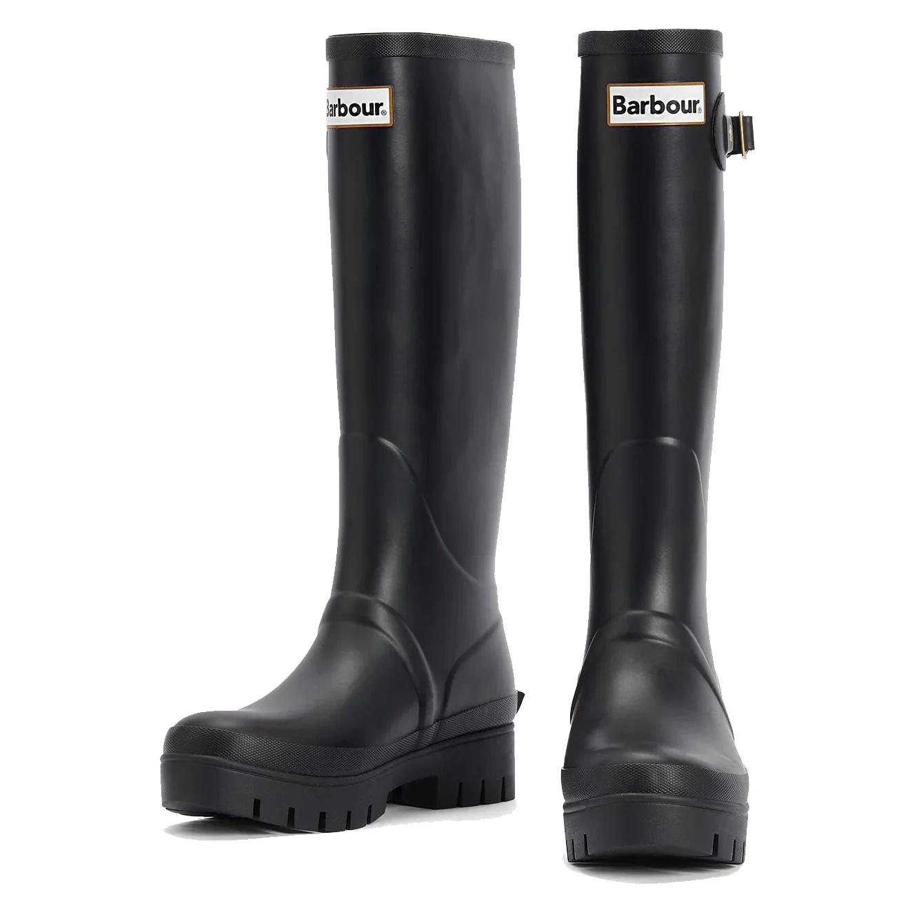 Barbour Womens Snowdon Tall Welly Black - Image 3