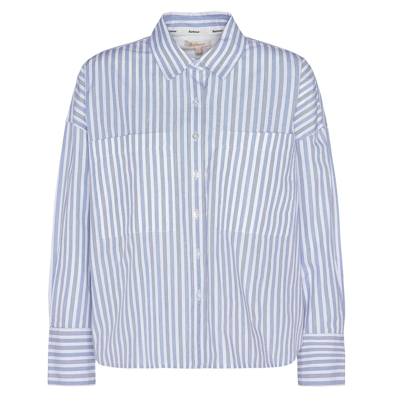 Barbour Womens Violetta Shirt Chambray Stripe
