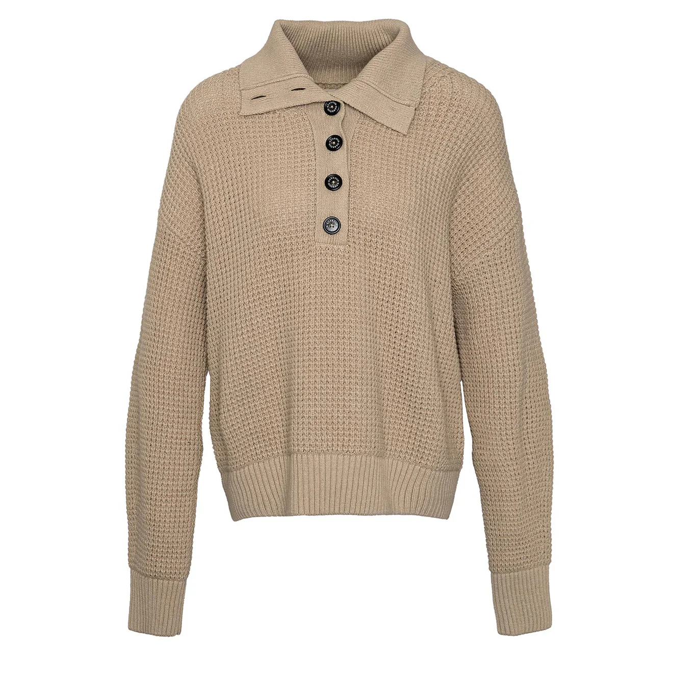 Barbour Womens Woodside Knitted Jumper Oatmeal