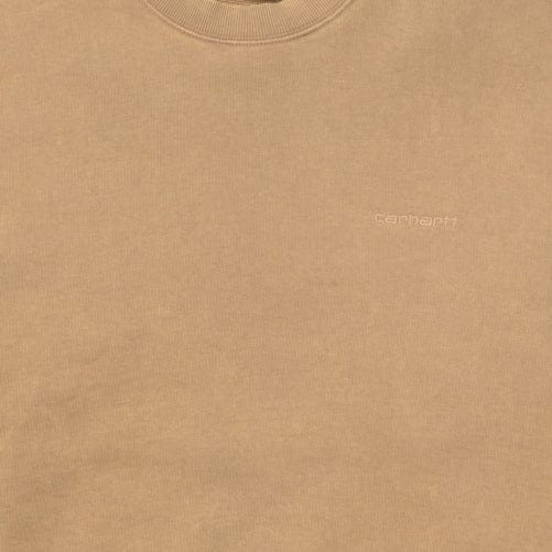 Carhartt WIP Mosby Script Sweat Dusty H Brown - Image 3