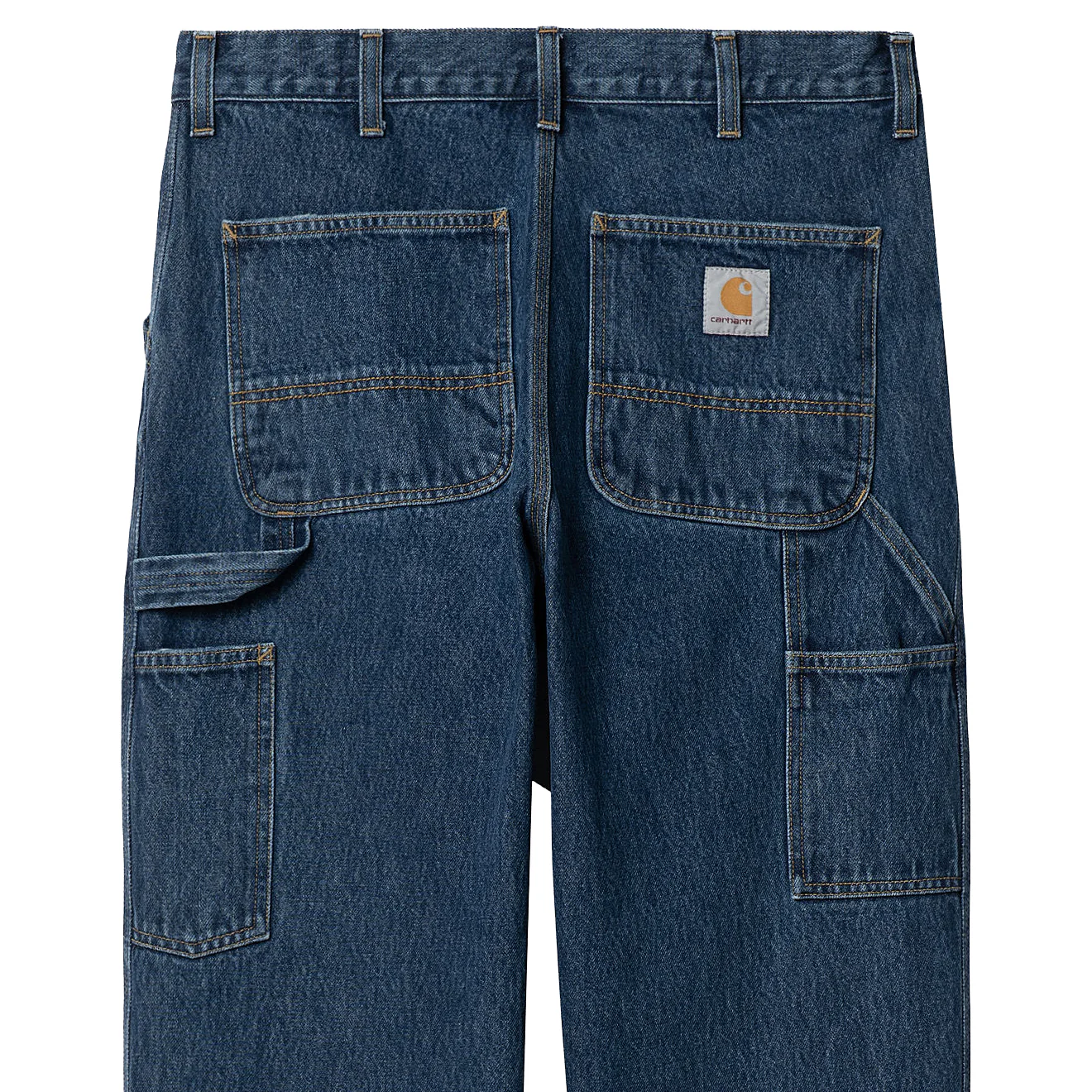 Carhartt WIP Single Knee Pant Blue Stone Washed - Image 3