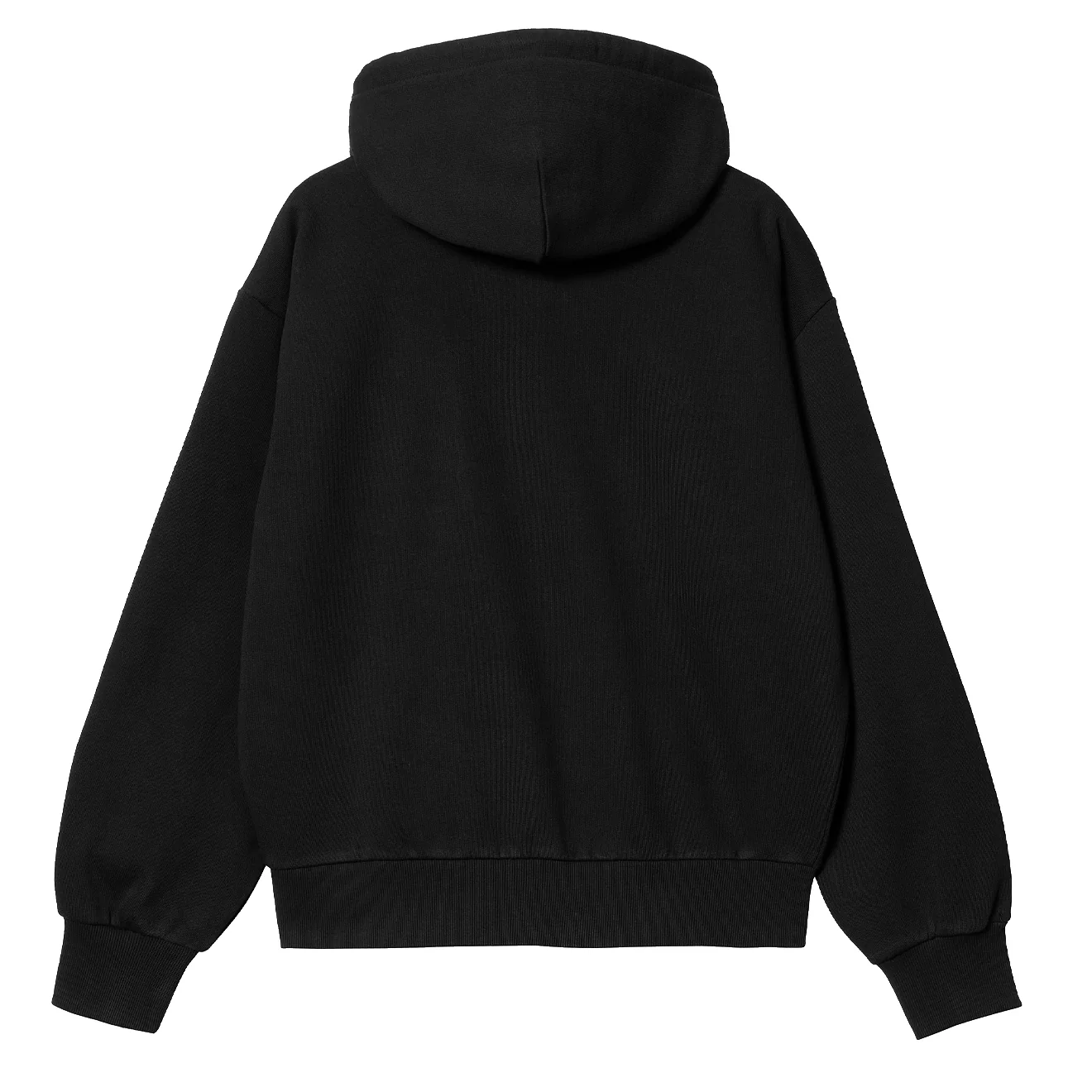 Carhartt WIP Womens Hooded Casey Jacket Black / Silver - Image 2