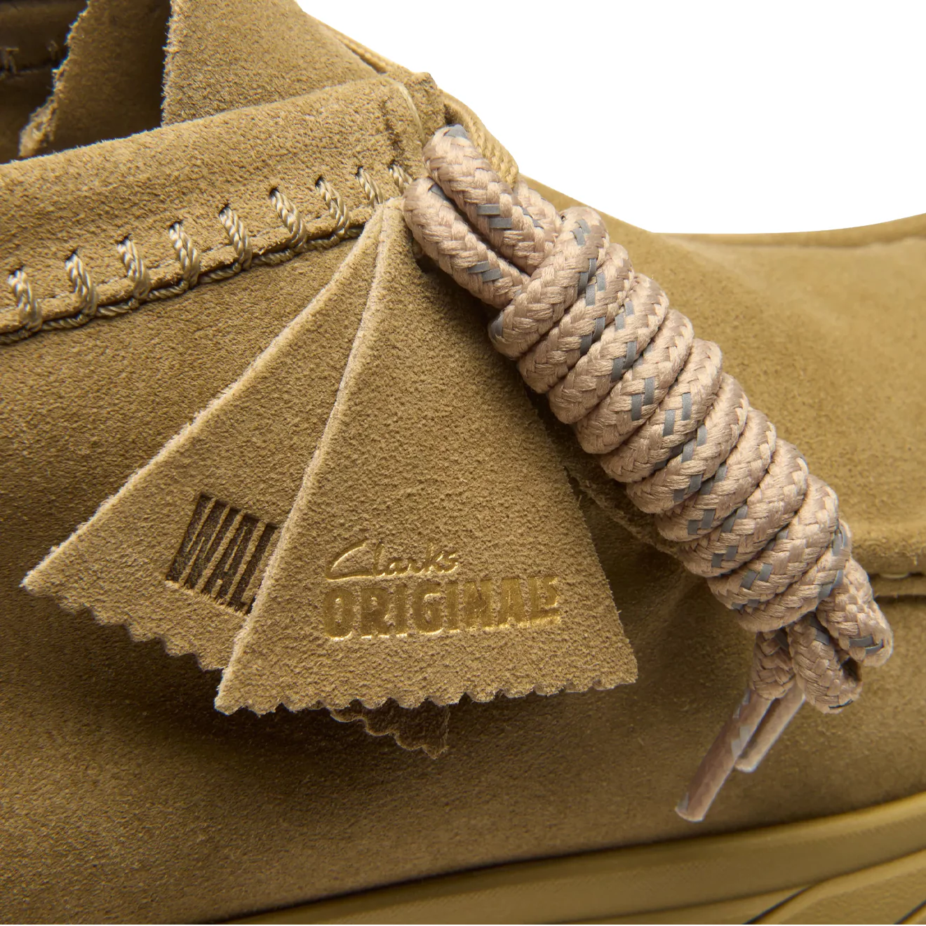 Clarks Originals Wallabee Eden Dark Sand Suede - Image 7