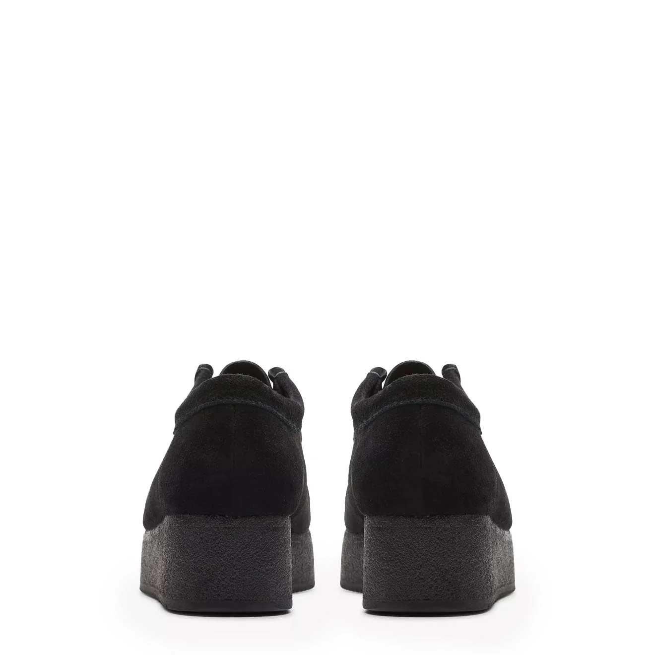 Clarks Originals Womens Wallacraft Bee Black Suede - Image 5