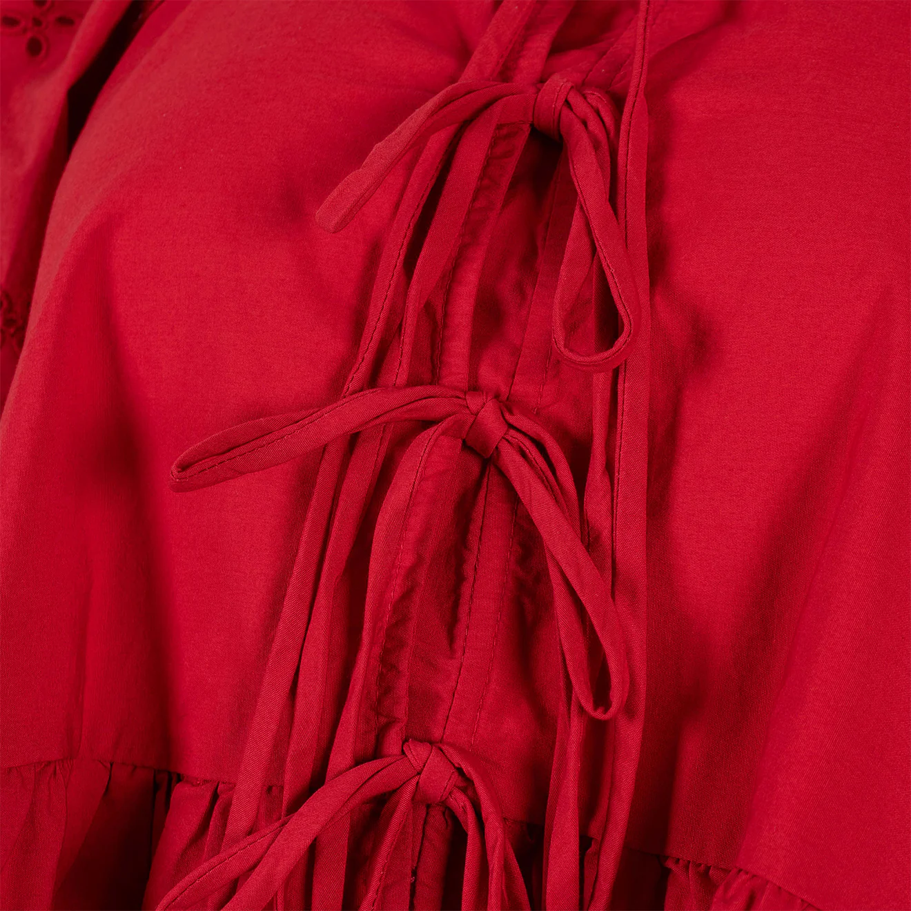 Damson Madder Lana Blouse Red Broderie - - Image 6
