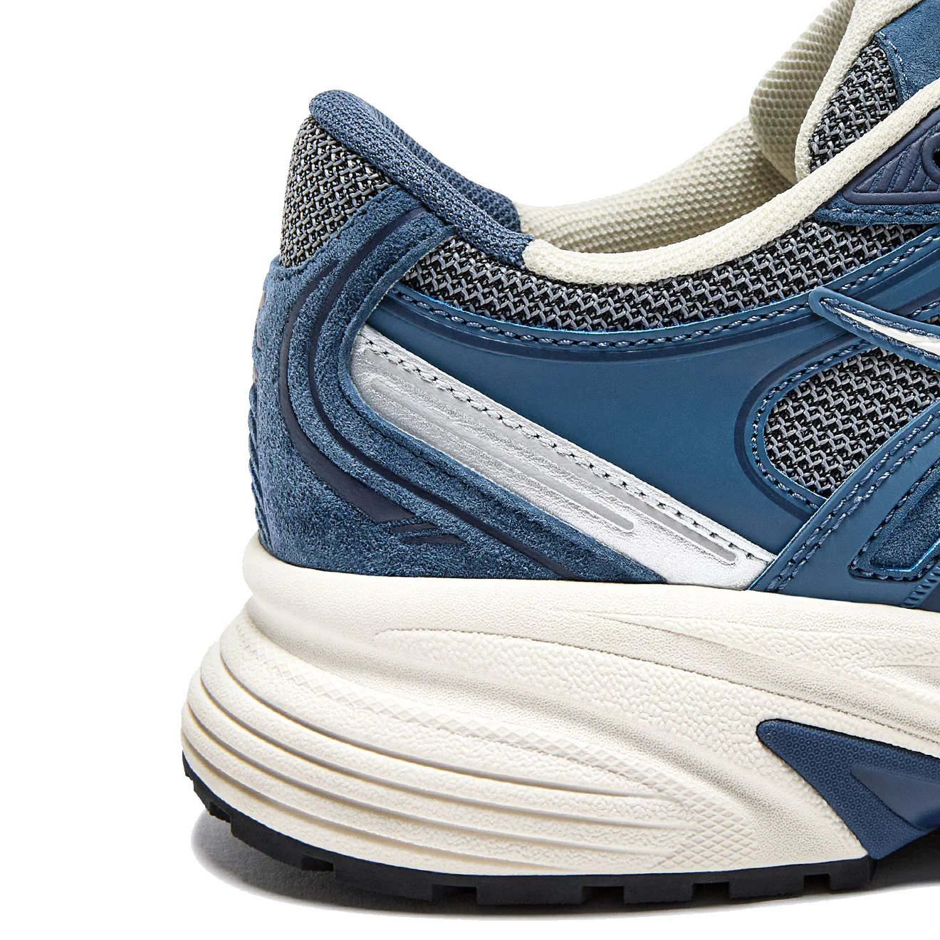 Diadora Mythos Star Pigskin Trainer Blue Dark Denim - Image 3