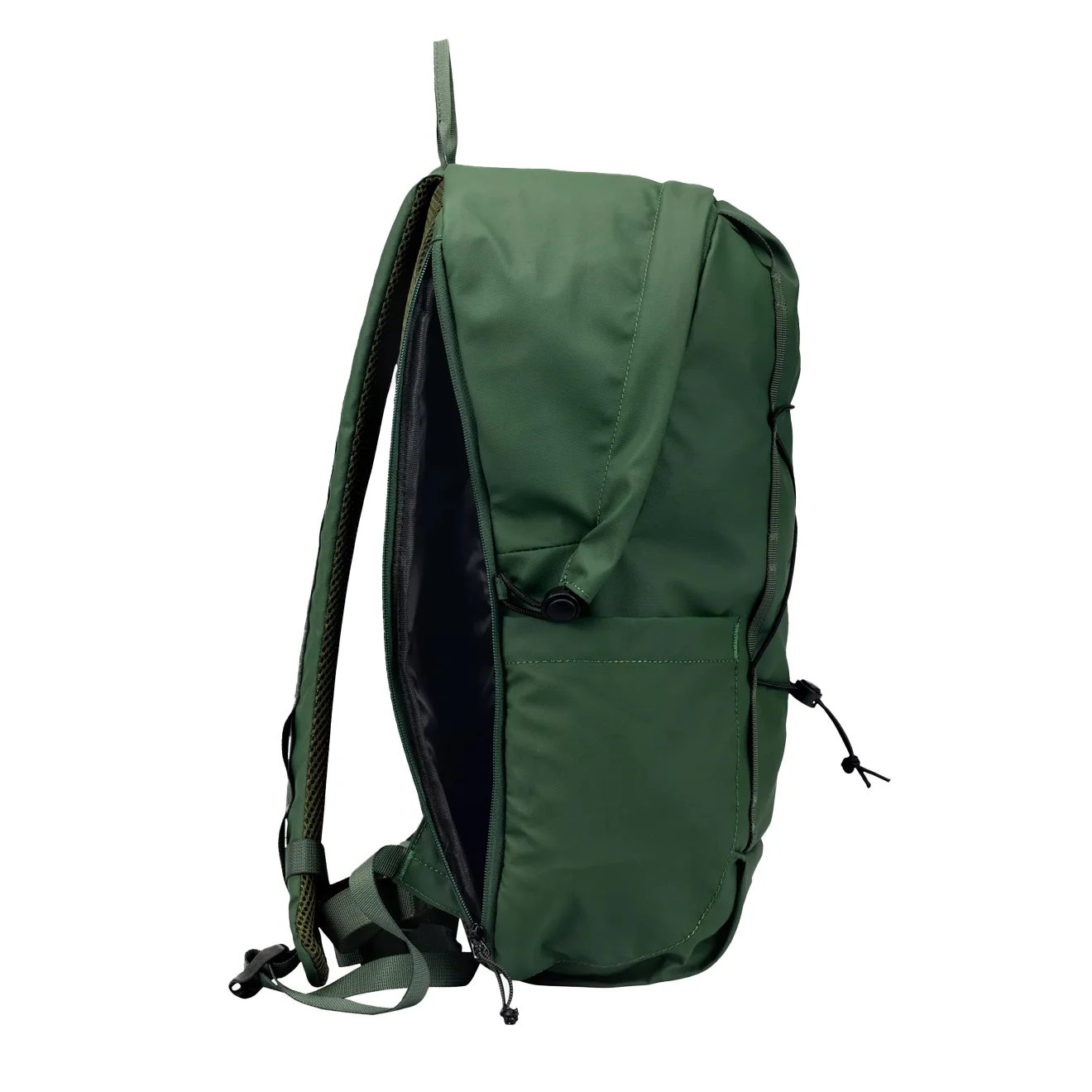 Elliker Kiln Hooded Zip Top Backpack 22L Green - Image 3