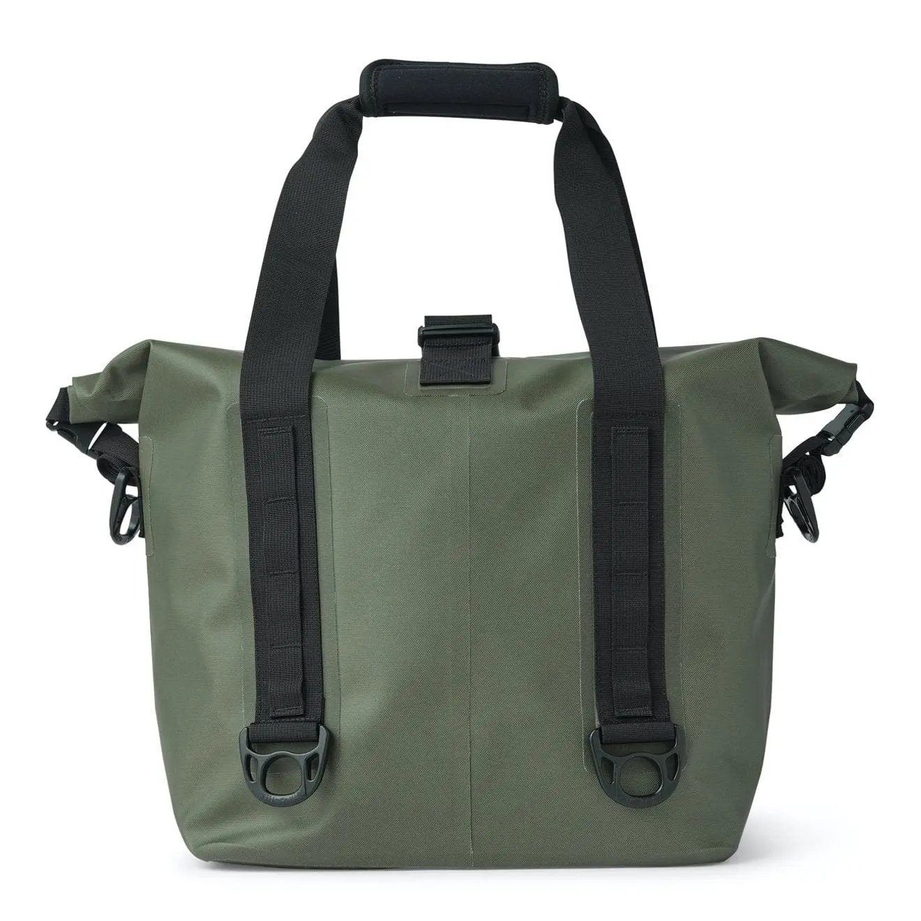 Filson Dry Roll-Top Tote Bag Green - Image 4