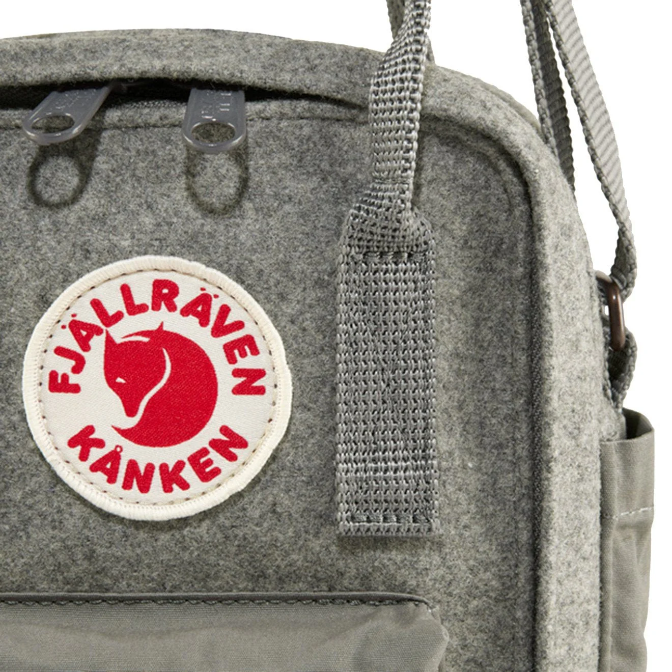 Fjallraven Kanken Re-Wool Sling Granite Grey - Image 5