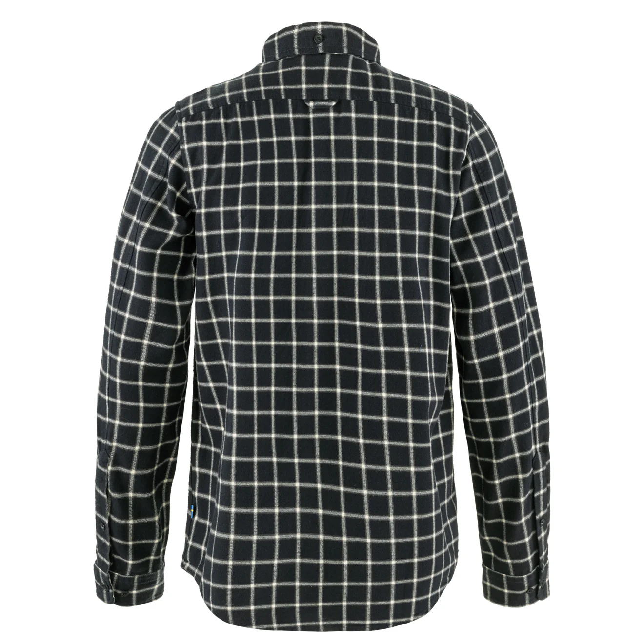 Fjallraven Ovik Flannel Shirt Dark Navy / Chalk White - Image 2