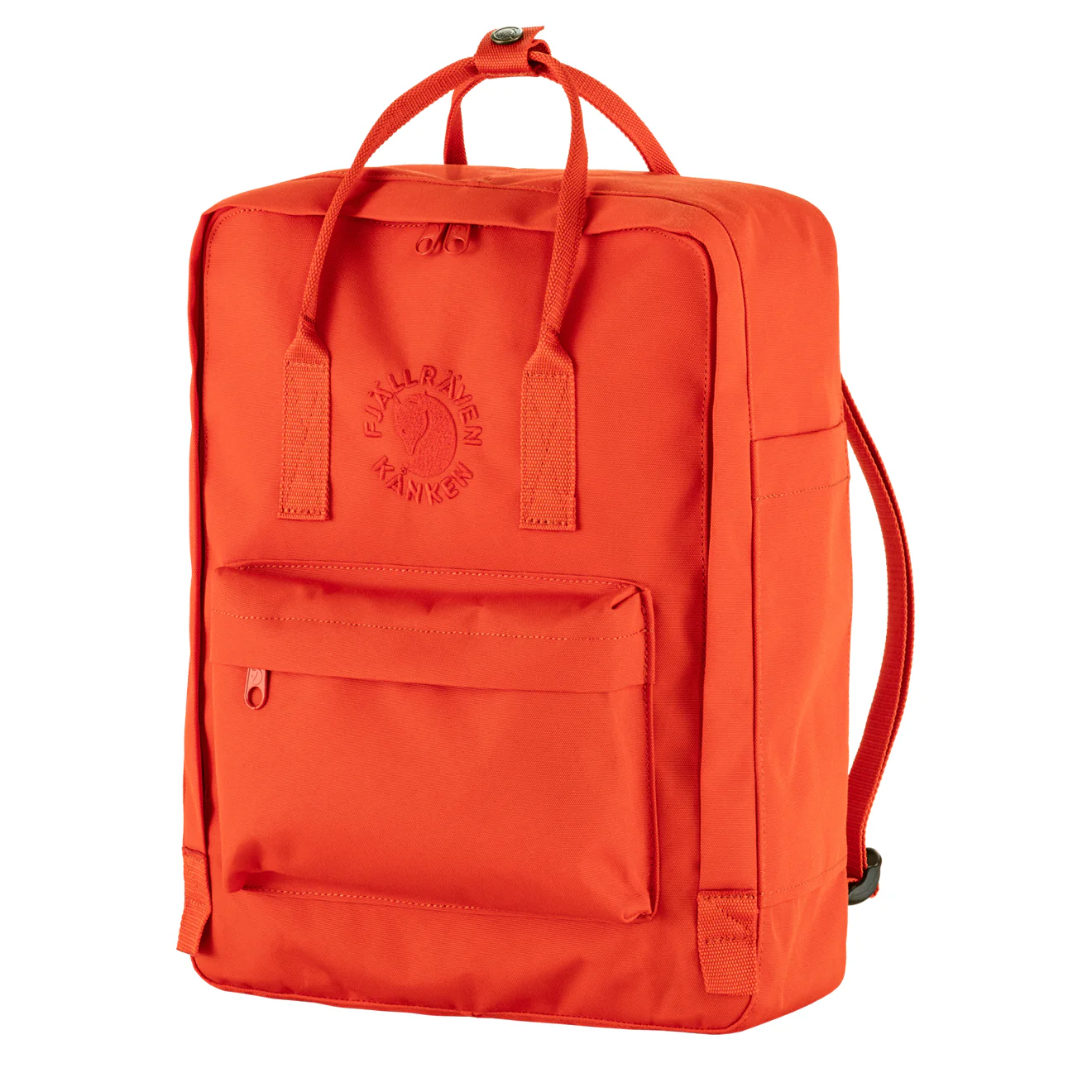 Fjallraven Re-Kanken Classic Backpack Flame Orange - Image 2