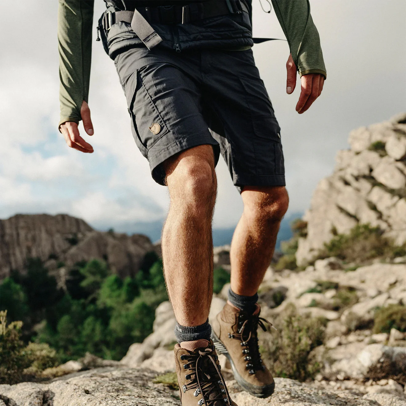 Fjallraven Vidda Pro Lite Shorts Fossil - Image 9