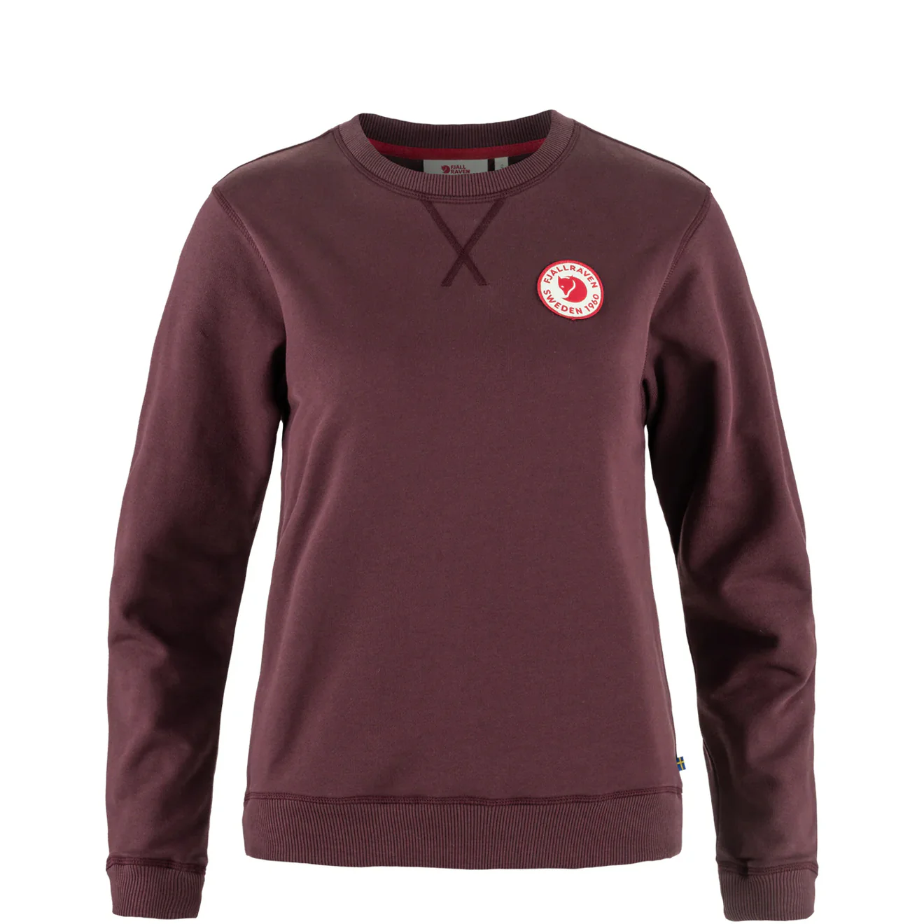 Fjallraven Womens 1960 Logo Badge Sweater Port