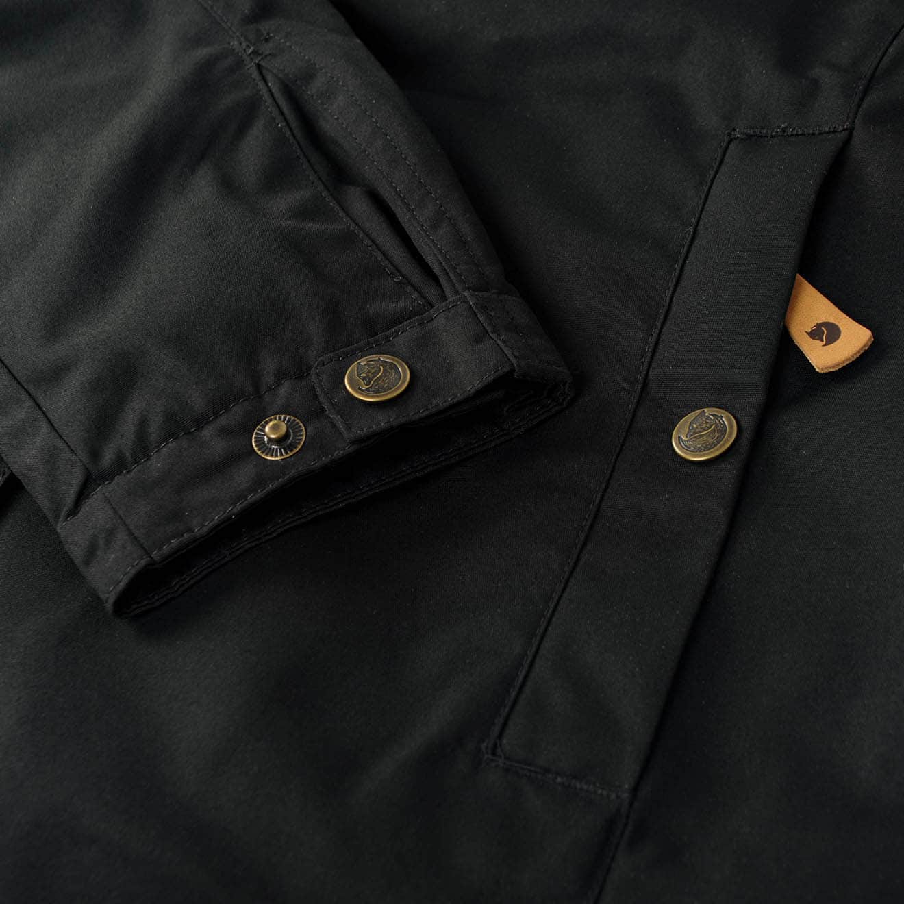 Fjallraven Womens Kiruna Padded Parka Black - Image 4