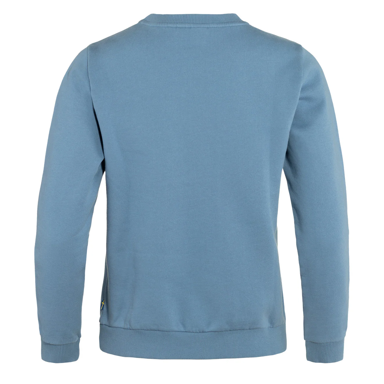 Fjallraven Womens Logo Sweater Dawn Blue / Terracotta Brown - Image 2