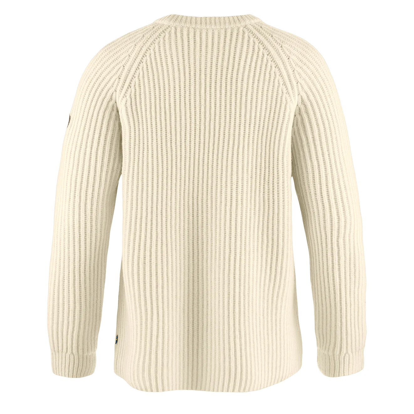 Fjallraven Womens Ovik Rib Sweater Chalk White - Image 2