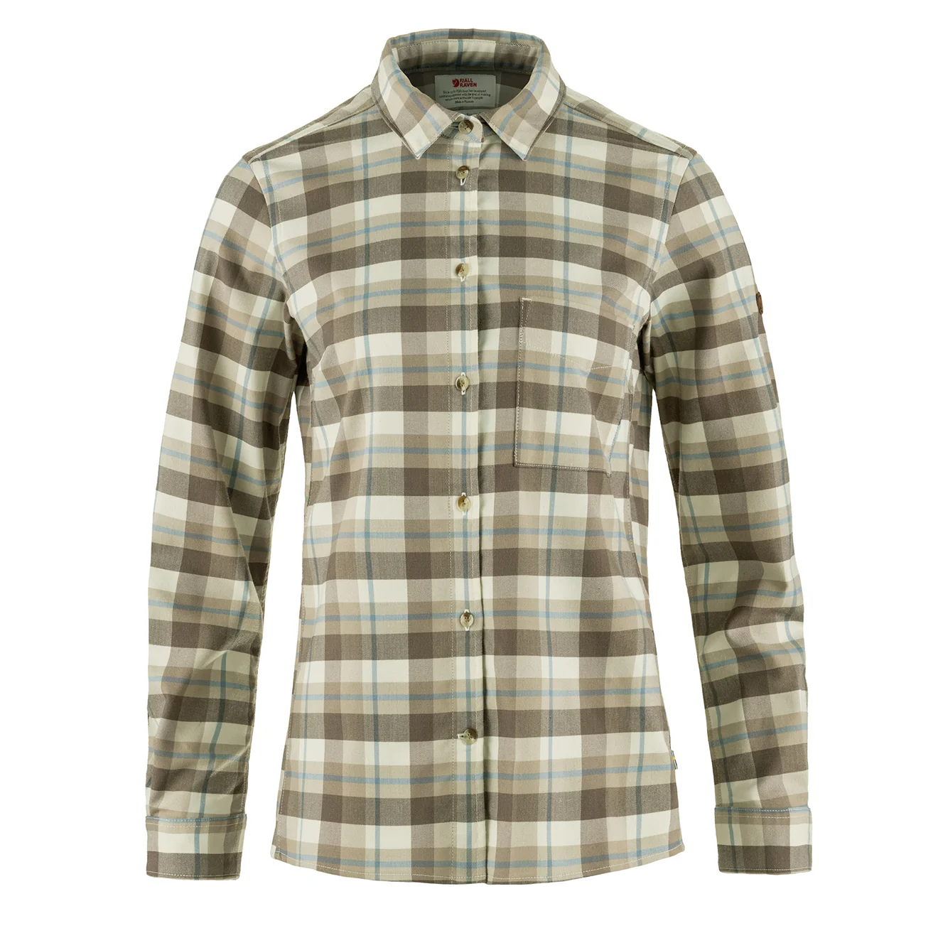 Fjallraven Womens Singi Fjall Shirt Chalk White / Fossil