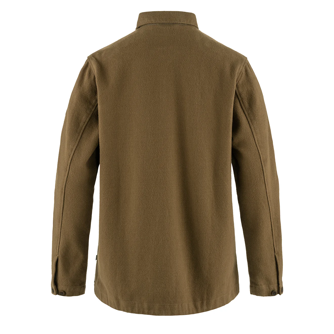 Fjallraven Womens Singi Flannel Overshirt Wood Brown - Image 2