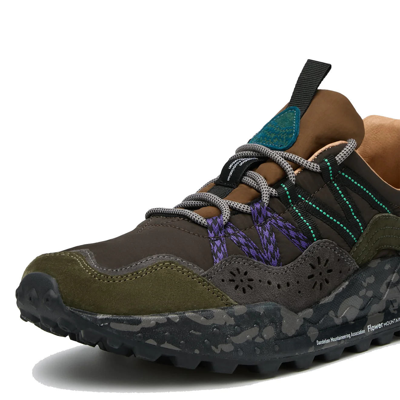 Flower Mountain Washi Trainer Anthracite / Dark Grey - Image 4