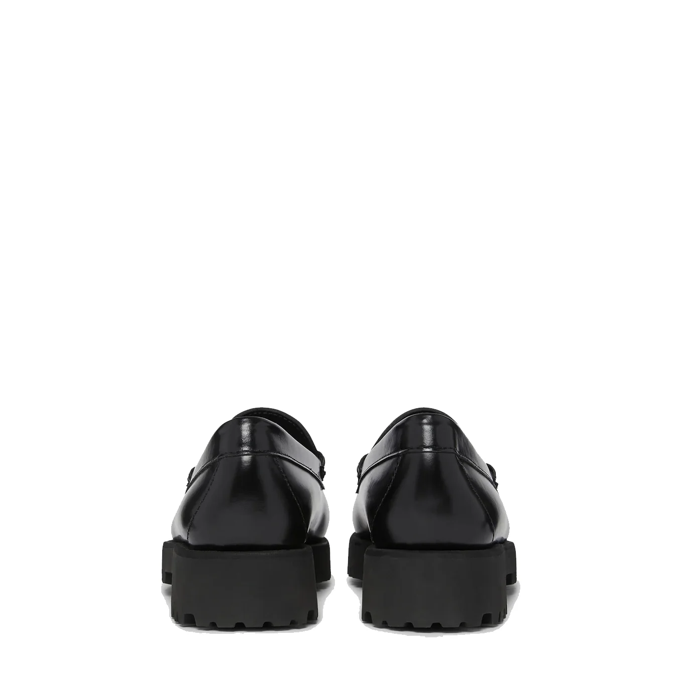 G.H.Bass Womens Weejuns 90s Penny Loafers Black Leather - Image 3