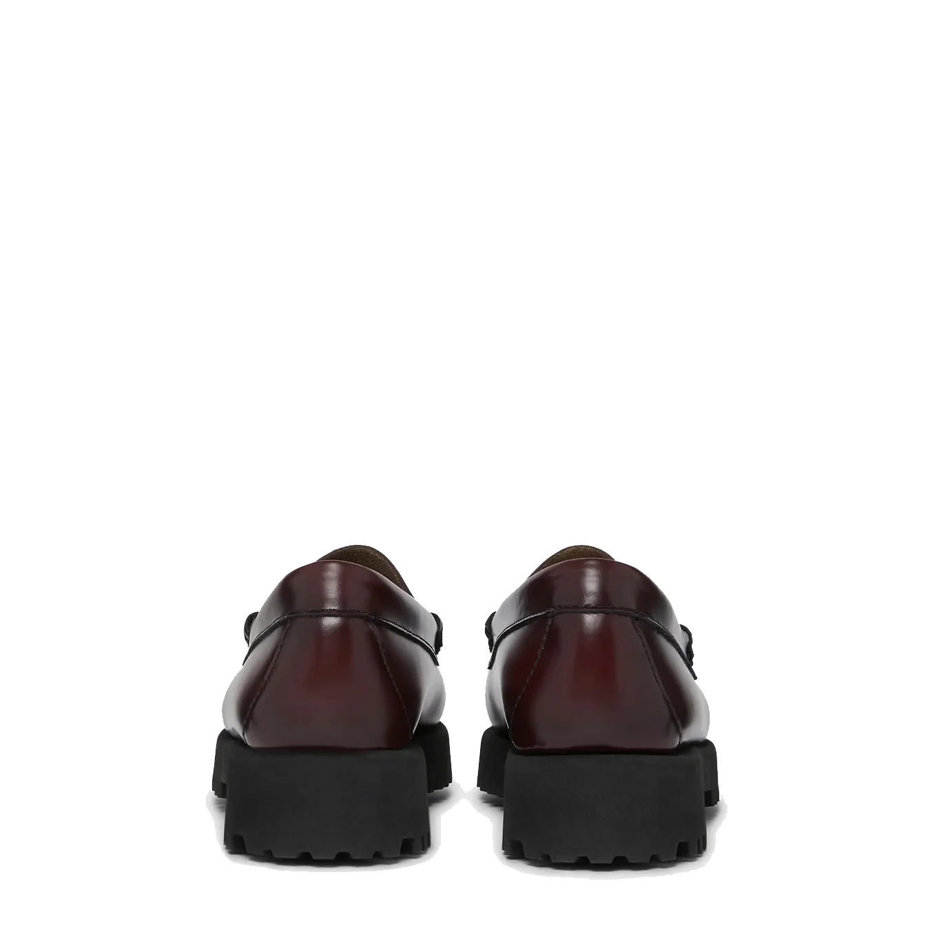 G.H.Bass Womens Weejuns 90s Penny Loafers Wine Leather - Image 3