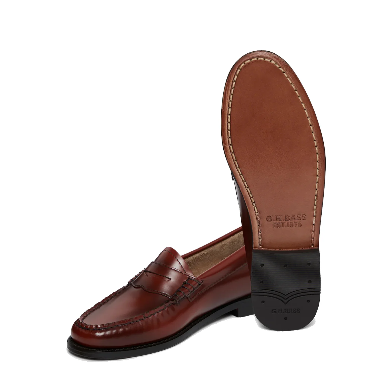GH Bass Womens  Penny Loafer Paprika - Image 5