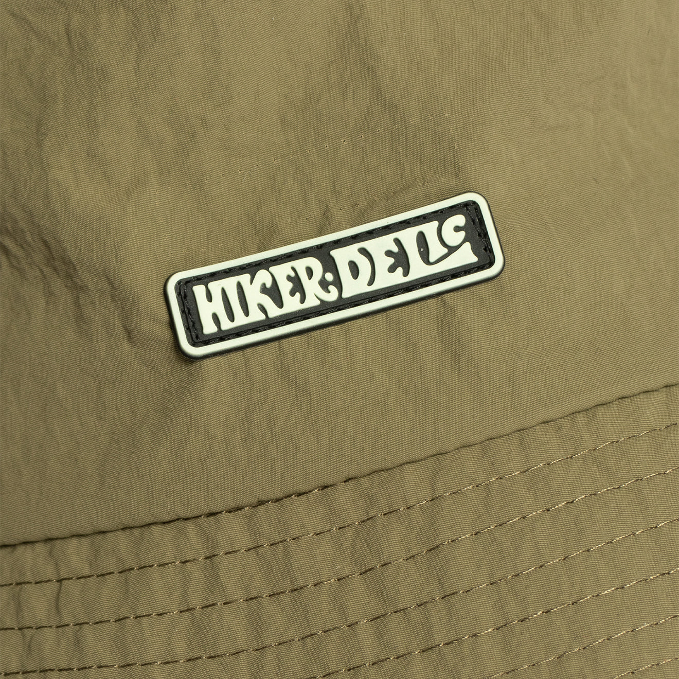 Hikerdelic Glow in the Dark Bucket Hat - Khaki - Image 3