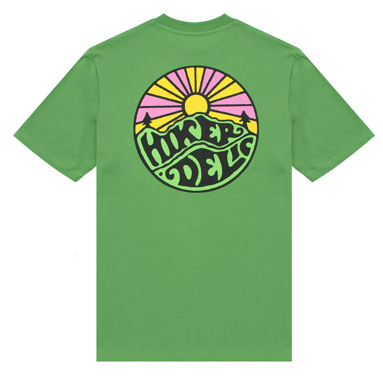 Hikerdelic Original Logo SS T-Shirt Fern - Image 2